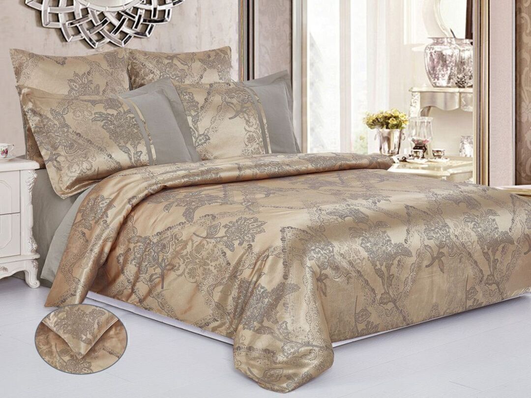 КПБ семейный сатин-жаккард Satin Jacquard SG Клео <SG-109>