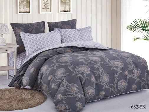 КПБ  сатин в коробке (нав 50*70) Satin de Luxe SK Клео <682-SK>