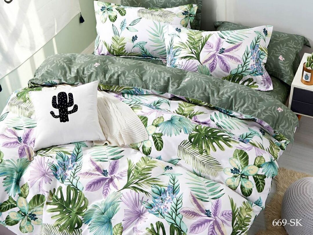 КПБ 2сп сатин в коробке (нав 70*70) Satin de Luxe SK Клео <669-SK>
