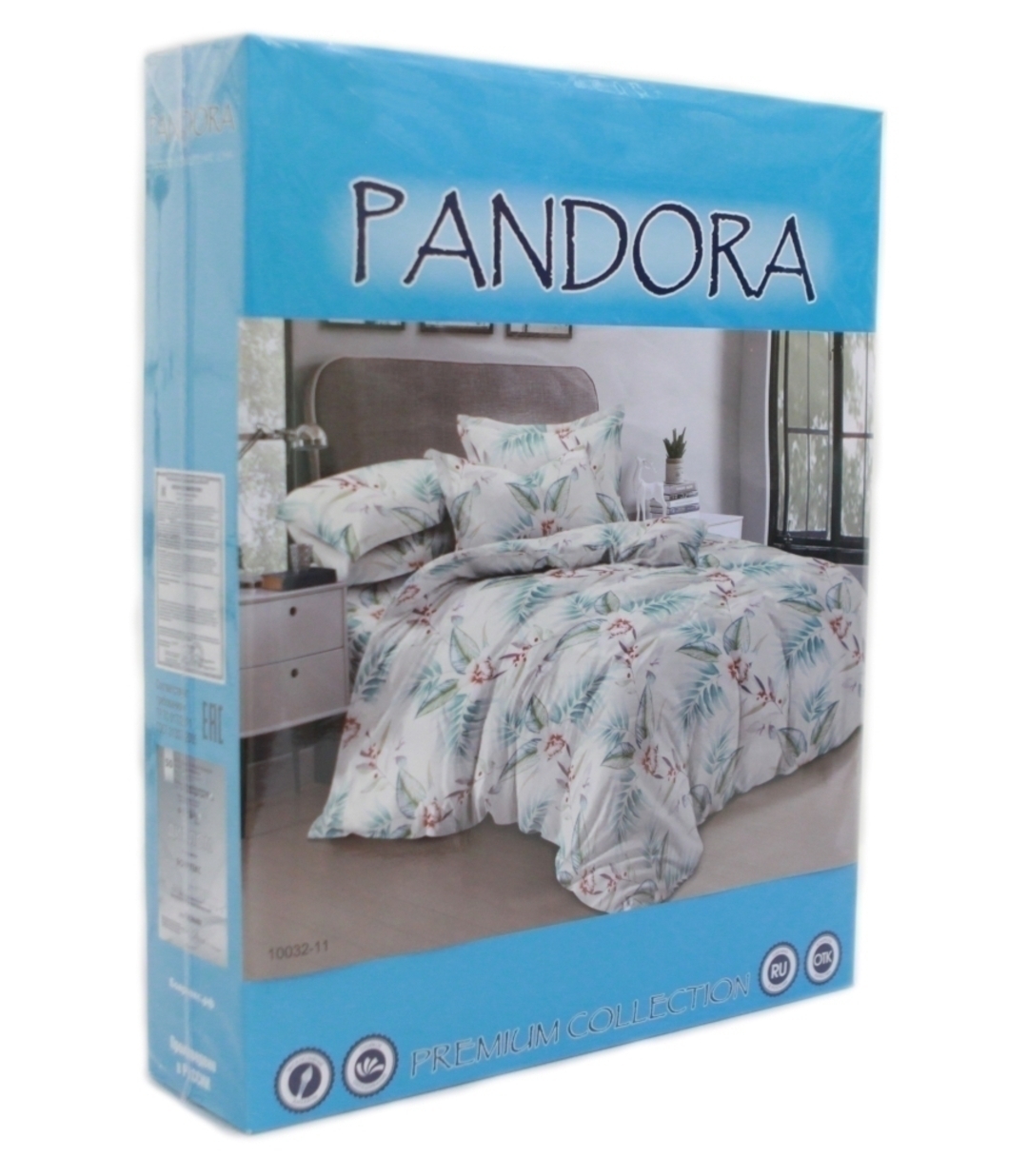 КПБ  полисатин Pandora <q102901аа треугольники>