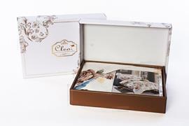 КПБ евро сатин в коробке Satin de Luxe SK Клео <0098-SK>
